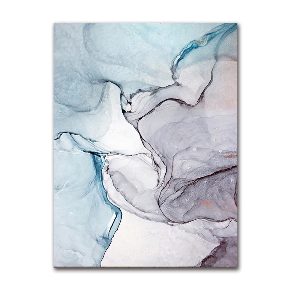 Wall Pictures Geometric Print Living Room Decor Poster Decorative Marble Abstract Canvas Painting Alcohol Ink Posters And Prints