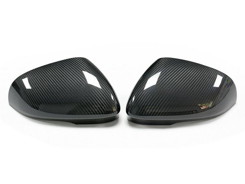 Накладка на зеркало заднего вида из сухого углеволокна для Jaguar XE, XF, XEL, XFL, XJL, I-PACE