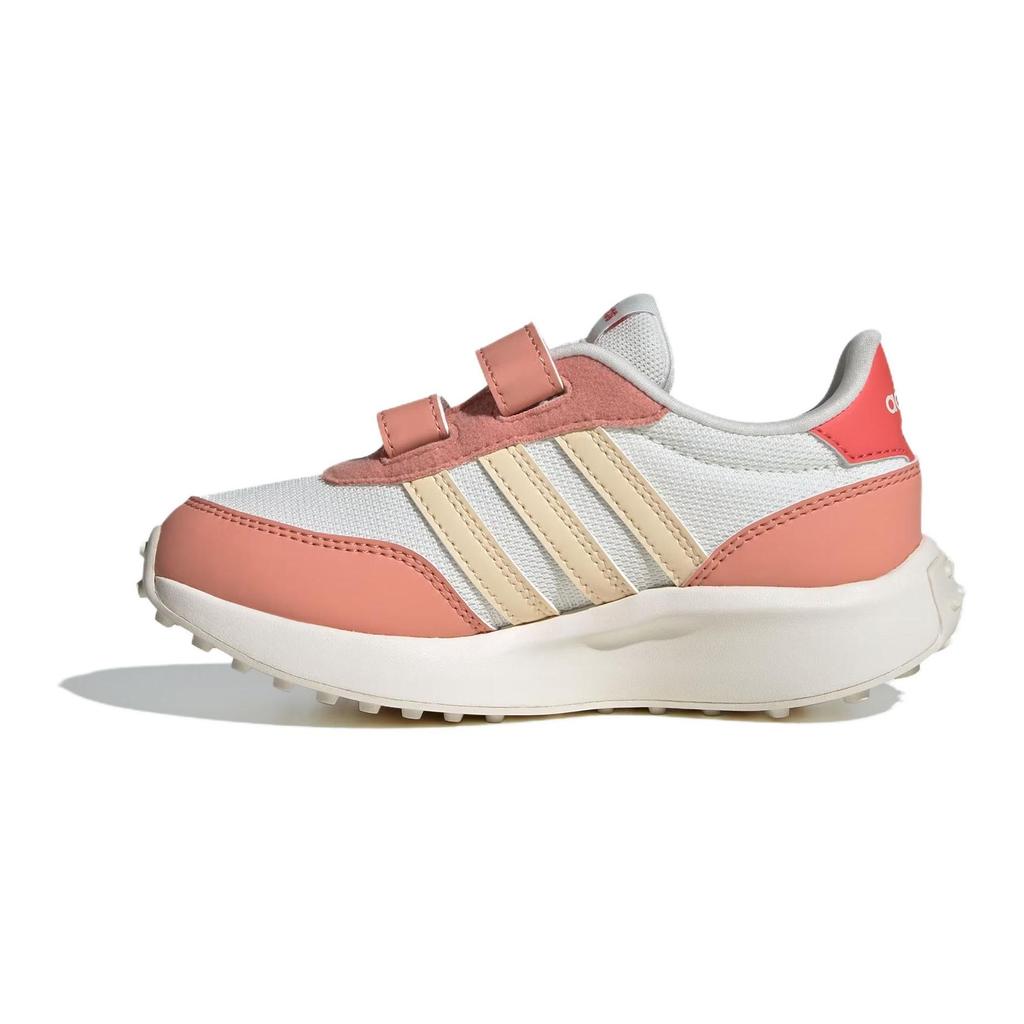 Adidas Neo Run 70S Shock Absorbing Durable Low Top Casual Shoes Kids Casual Shoes Pink White IE8833