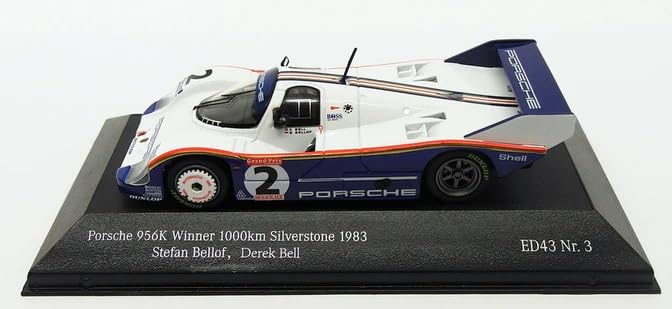 CMR Porsche 956K #2 Winner Silverstone Circuit Miniature Car 1/43 1000km Silverstone 1983 Bellof, Bell