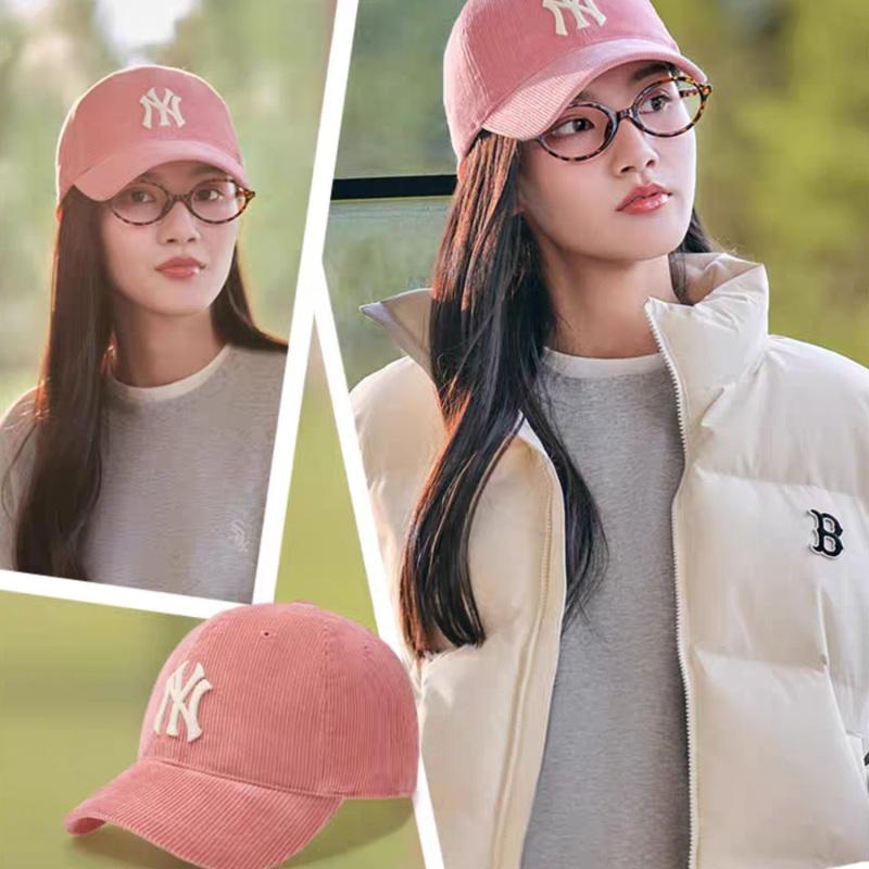MLB Хлопковые Бейсболки New York Yankees Унисекс Розовые Модные 3ACPWC156-50PKM