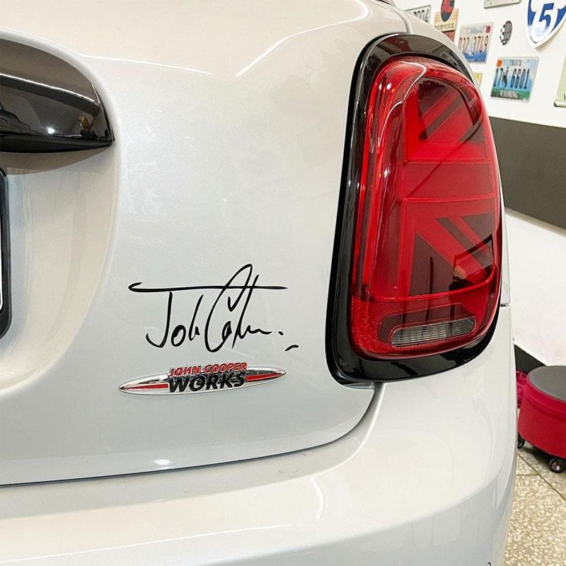 Для Mini Cooper Clubman R55 R56 R60 R61 F54 F55 F56 F60 Countryman Декоративные Аксессуары John Cooper Works Знак Наклейки