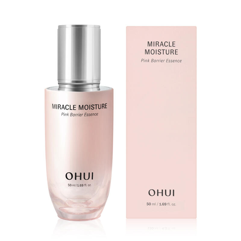 Ohui Miracle Moisture Розовая барьерная эссенция 50 мл