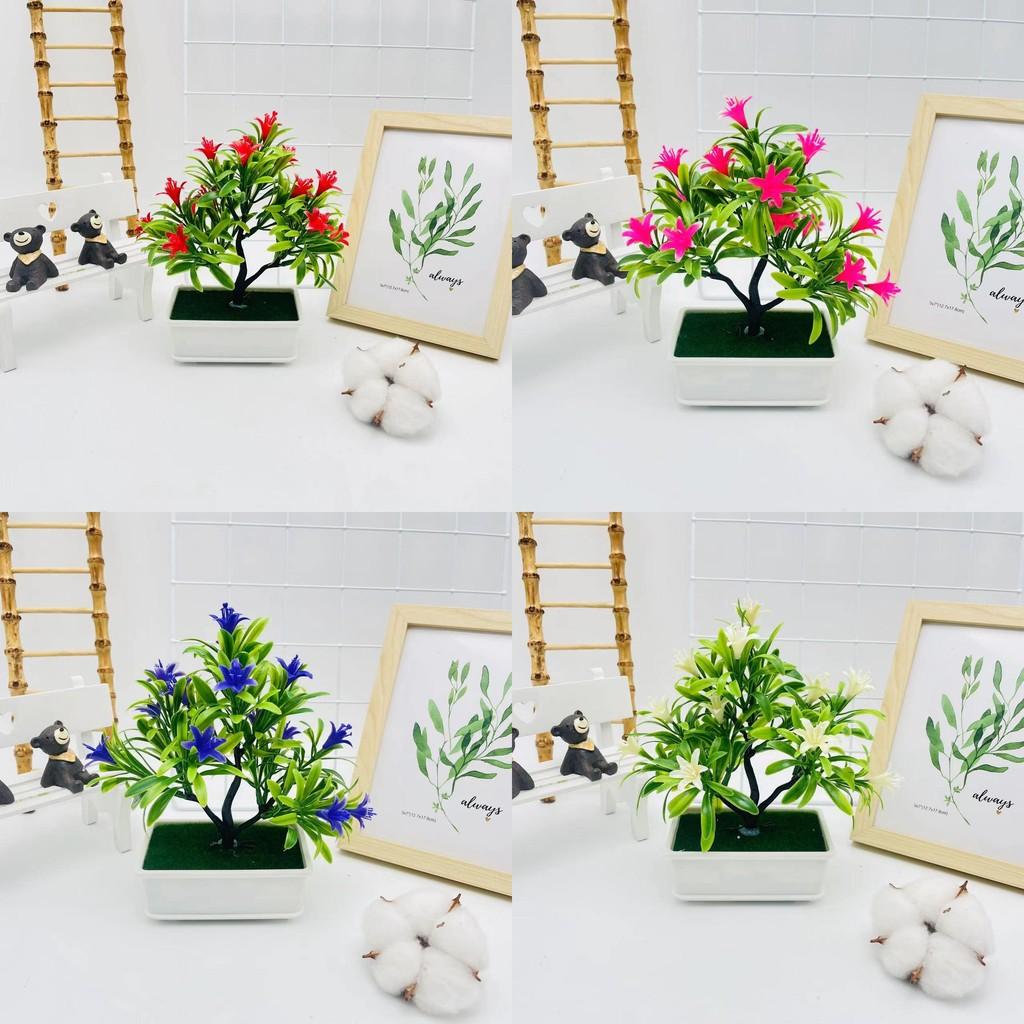 Cymbidium Garden Tree Decor Potted Plant With Realistic Look For Use Indoor