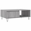 VidaXL Coffee Table Sonoma Grey 90x60x35 Cm Engineered Wood 827066