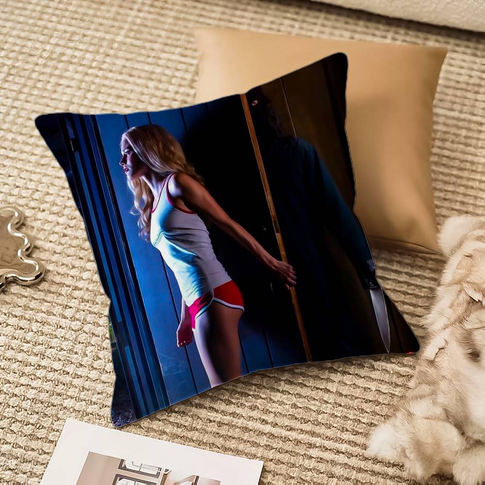 A-american TV H-horror Stories Pillow Case Anti-dustmite Invisible zipper Sofa Bed