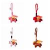 Mascot Dolls Plush Horse Keychain Chinese Style Stuffed Animal Keyring  Home Decoration