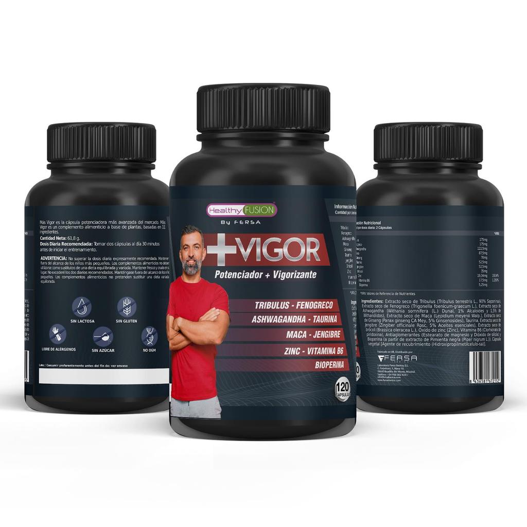 Мощный тонизирующий препарат + стимулятор метаболизма | Мака, женьшень, таурин, цинк| Дает энергию, силу и жизненную силу | 120 шт.