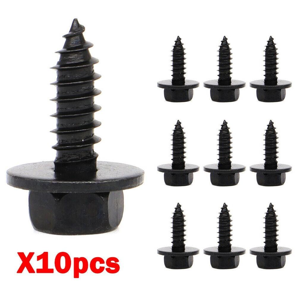 Black Clips Bolt Bumper Fastener For Toyota Parts Screw