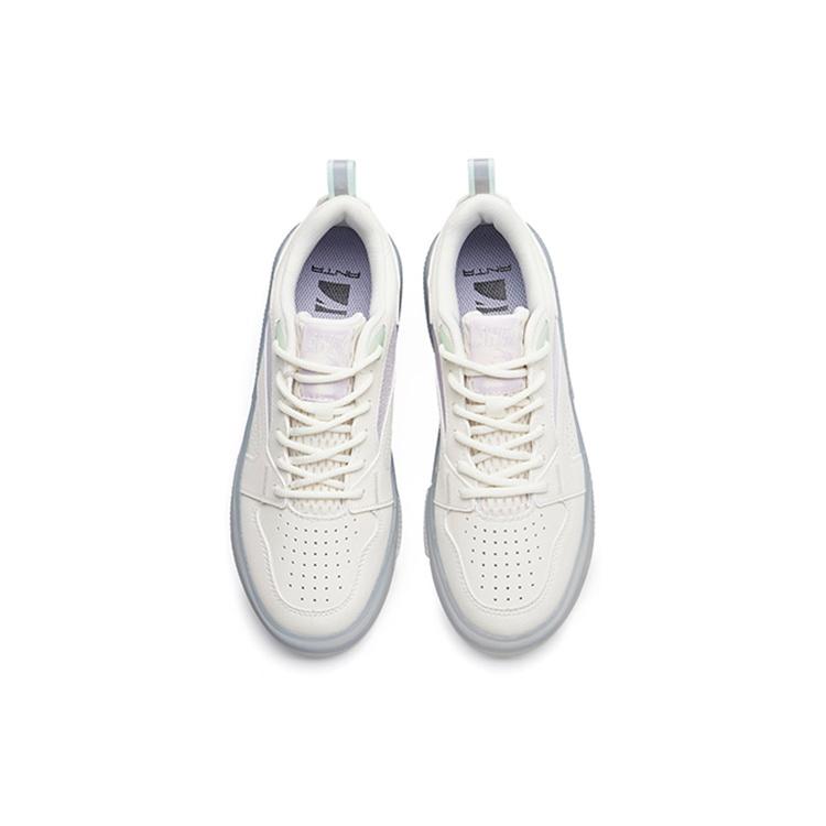(WMNS) ANTA x Care Bears Skateboarding Series Sneakers 'Love-A-Lot White Purple' Women's 122228040-2