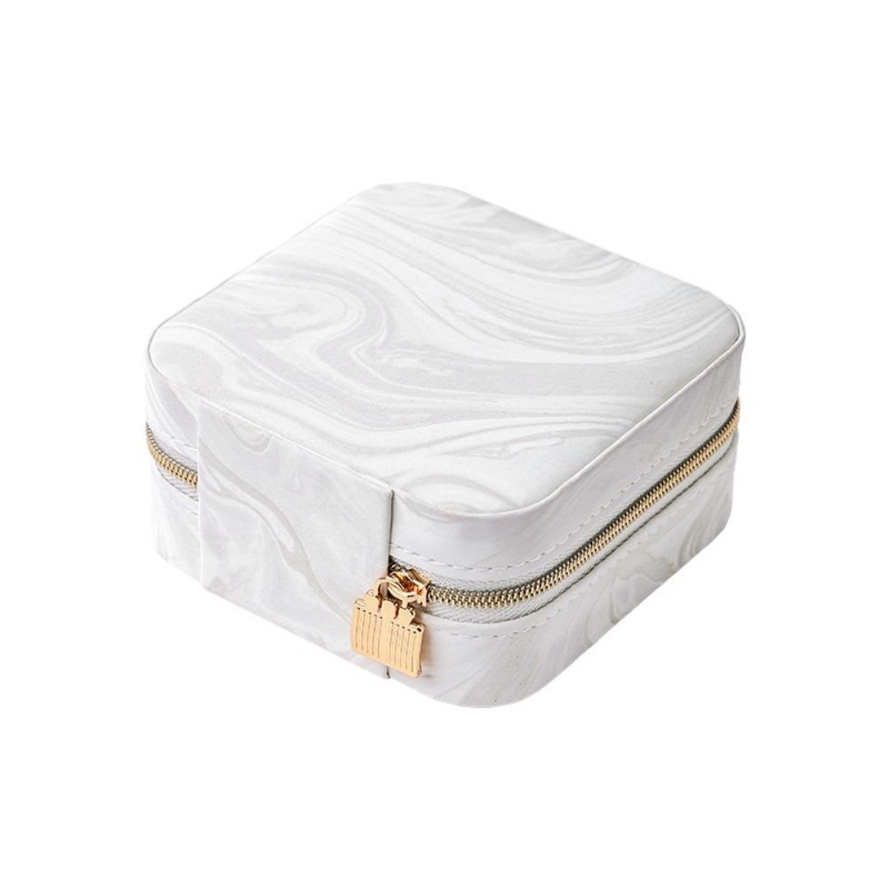 Portable Earrings Necklace Ring Jewelry Box Layered Jewelry Display Case Jewelry Storage Box Gift