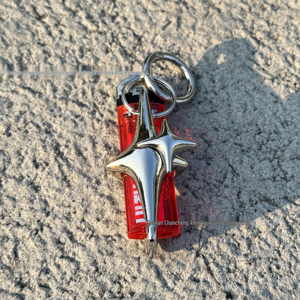 Зажигалка Ainsworth Starlight, чехол, брелок с открывалкой для бутылок и украшением