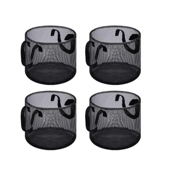 Сетчатая корзина для прудовых растений, мешок для выращивания водных растений, многоразовые большие горшки-плантаторы с ручками для выращивания кувшинок, лотосов, водных растений