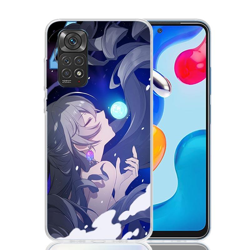 Чехол для телефона Honkai Star Rail Броня Ранд Для Xiaomi Redmi Note 15 14 13 12S 12 Pro Plus 11S 11E 11 11T 10S 10 Искусство Мягкий Рисунок Co