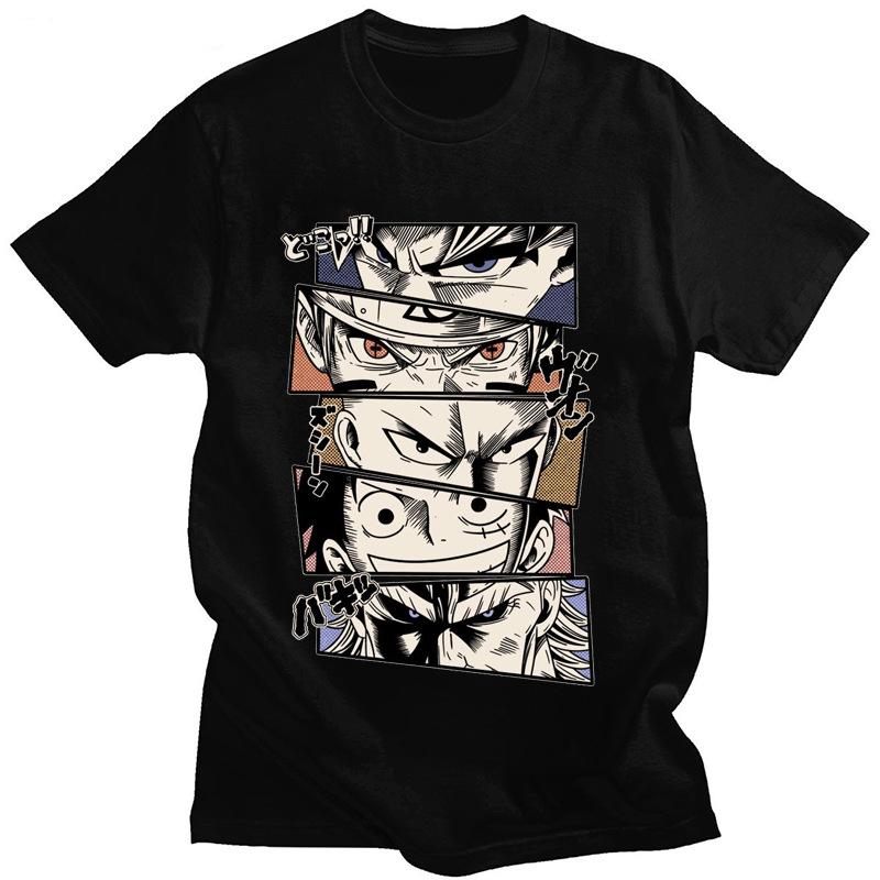 2026 Japanese Animation Dragon Ball GOKU Printed Shortsleeved Tshirt Summer Unisexs and Womens Loose Cotton Halfsleeved Top