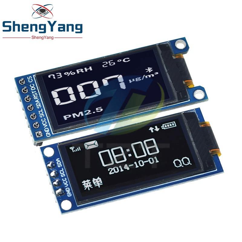 TZT 1,3-дюймовый OLED-дисплей 4-контактный 7-контактный 64×128 LCD-модуль SSD1312 LCD 1,3" OLED-модуль с вертикальным экраном для Arduino