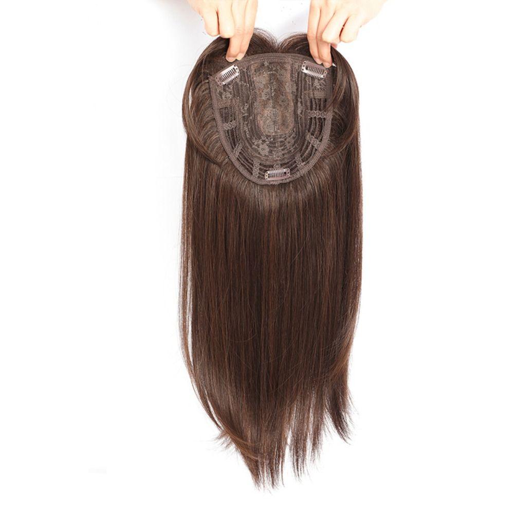 Synthetic Hairpiece Hair Toppers Toupee Bangs Hair Extension Increase Hair Volume