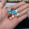 50 шт./упаковка 6x9 мм Пластиковые бусины в форме монеты Разноцветные Резные Бусины-разделители для DIY Изготовления Украшений Браслет Ожерелье Товары для Хобби