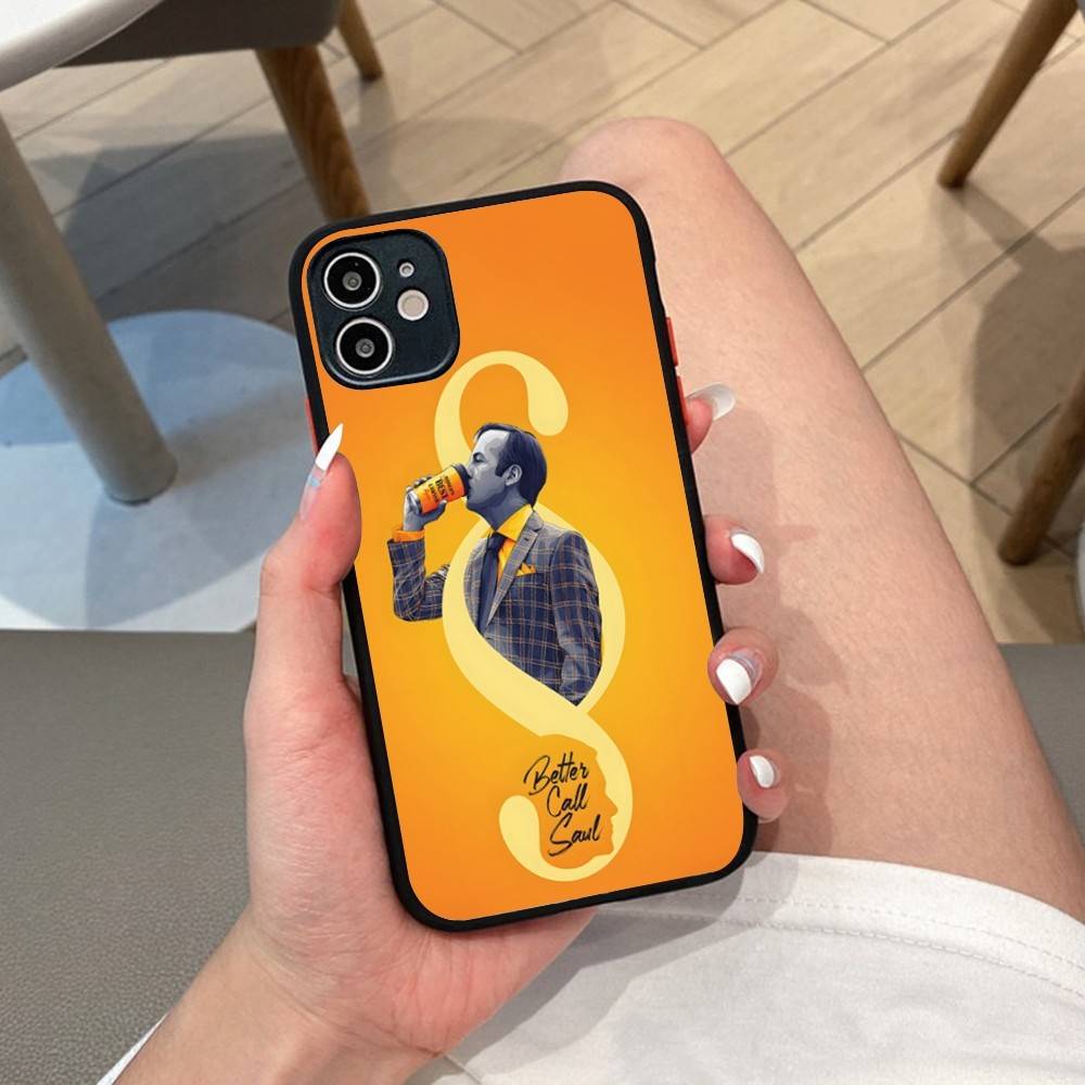 Better Call Saul Matte Transparent Phone Cover For iPhone Case 16 15 14 13 12 11 Pro Max X XS Max Plus