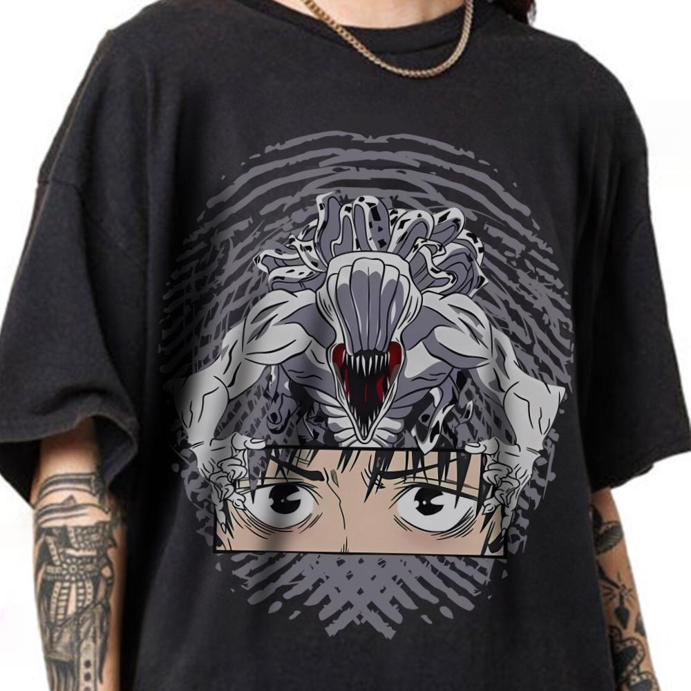 Anime Jujutsu Kaisen JJK Yuta Okkotsu Rika Orimoto graphic Unisexs TShirt Unisex ONeck Cotton Short Sleeve Y2k Oversized Tee