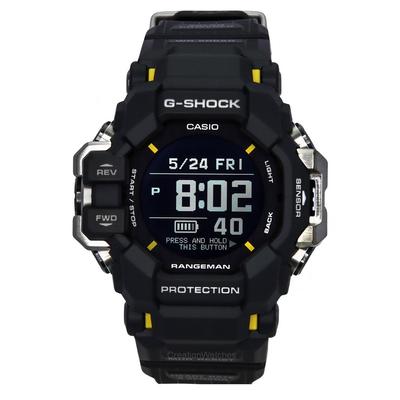 G-Shock Master Of G-Land Rangeman Цифровые мужские часы из био-полимера с ремешком из смолы на солнечной батарее GPR-H1000-1 200M