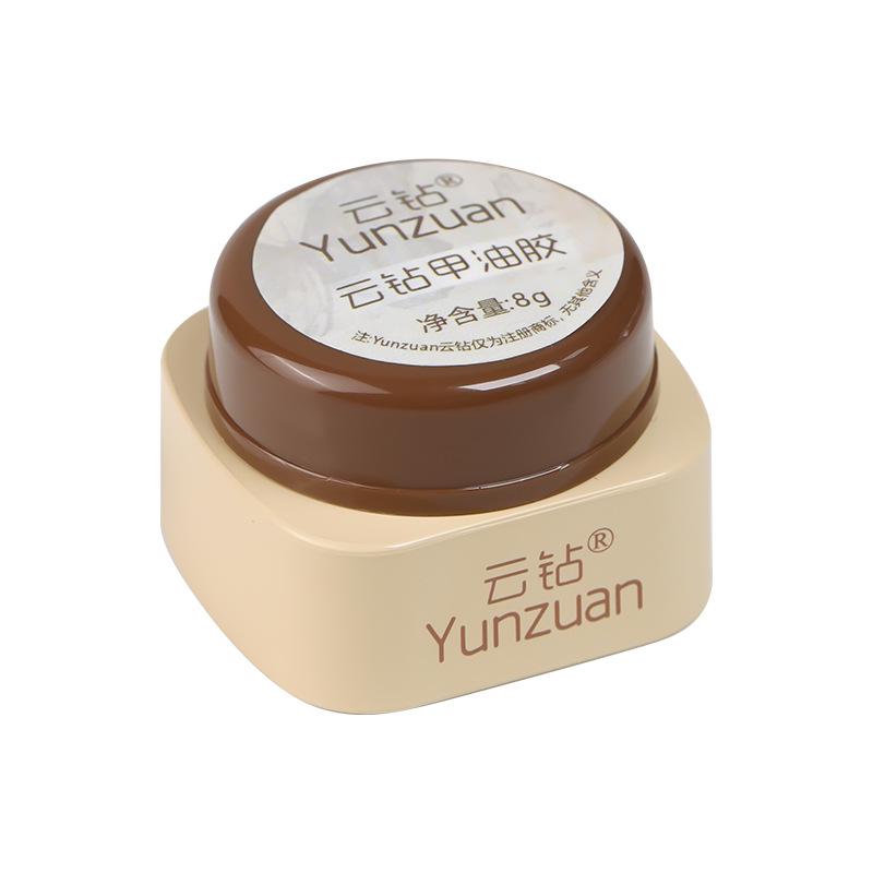 2025 Super Sparkle Фарфоровый Белый Облачный Алмазный Кошачий Глаз Гель-лак с Хрустальными Бусинами