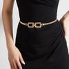 Металлический пружинный пояс Женское платье Рубашка Свитер Эластичный Эластичная цепочка на талию Пояс