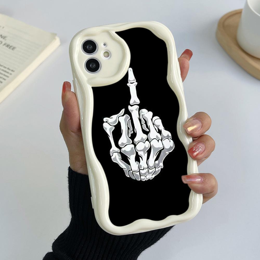 Ae80 Gesture Greeting Design Art Защитные чехлы для телефонов для Samsung S23 S24 Ultra A55 A14 A25 Infinix Hot 40 Pro Tecno Spark 20C Wave Задняя крышка из ТПУ