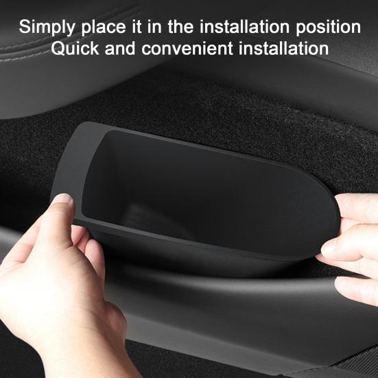 2 шт. контейнер для хранения (2023-2025) для Tesla Model 3/Y Дверь TPE