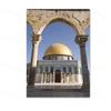 Masjid Al Aqsa and Dome of The Rock Canvas Painting Realist Mosque Posters Prints Muslim Wall Art Pictures for Room Home Decor