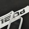 3D ABS Black Logo Emblem Letters Sticker Car Trunk Badge Accessories