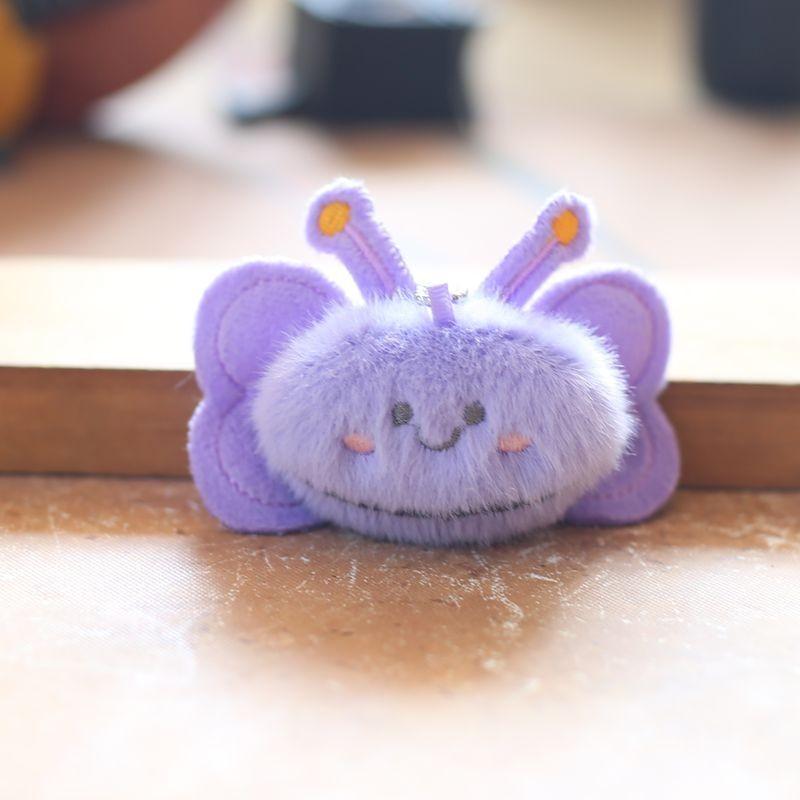 Petite Plush Bee Keychain Stuffed Animal Toy With Filling For Childrens Gift