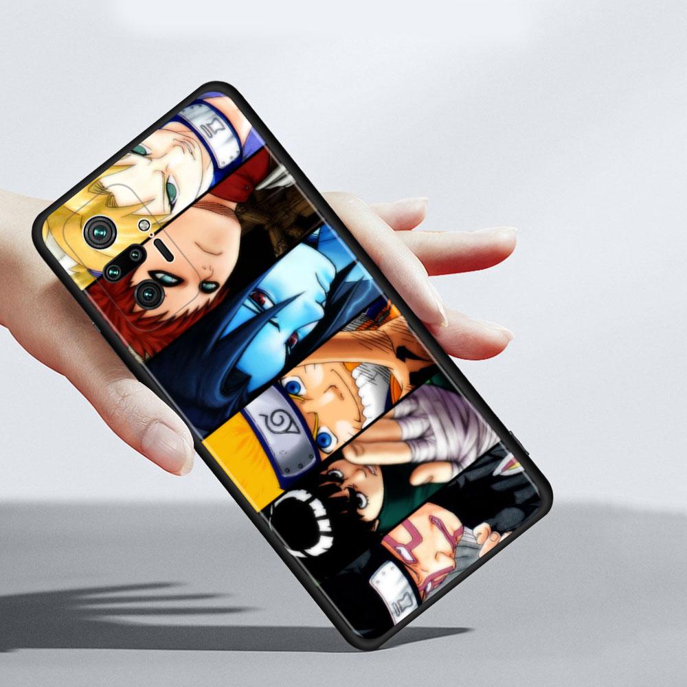 Чехол для телефона Xiaomi Redmi 9 9a 9c 8 k40 Note 9s 9 10 11 8 pro 7 11t 9t 8t, силиконовый чехол Наруто Саске аниме