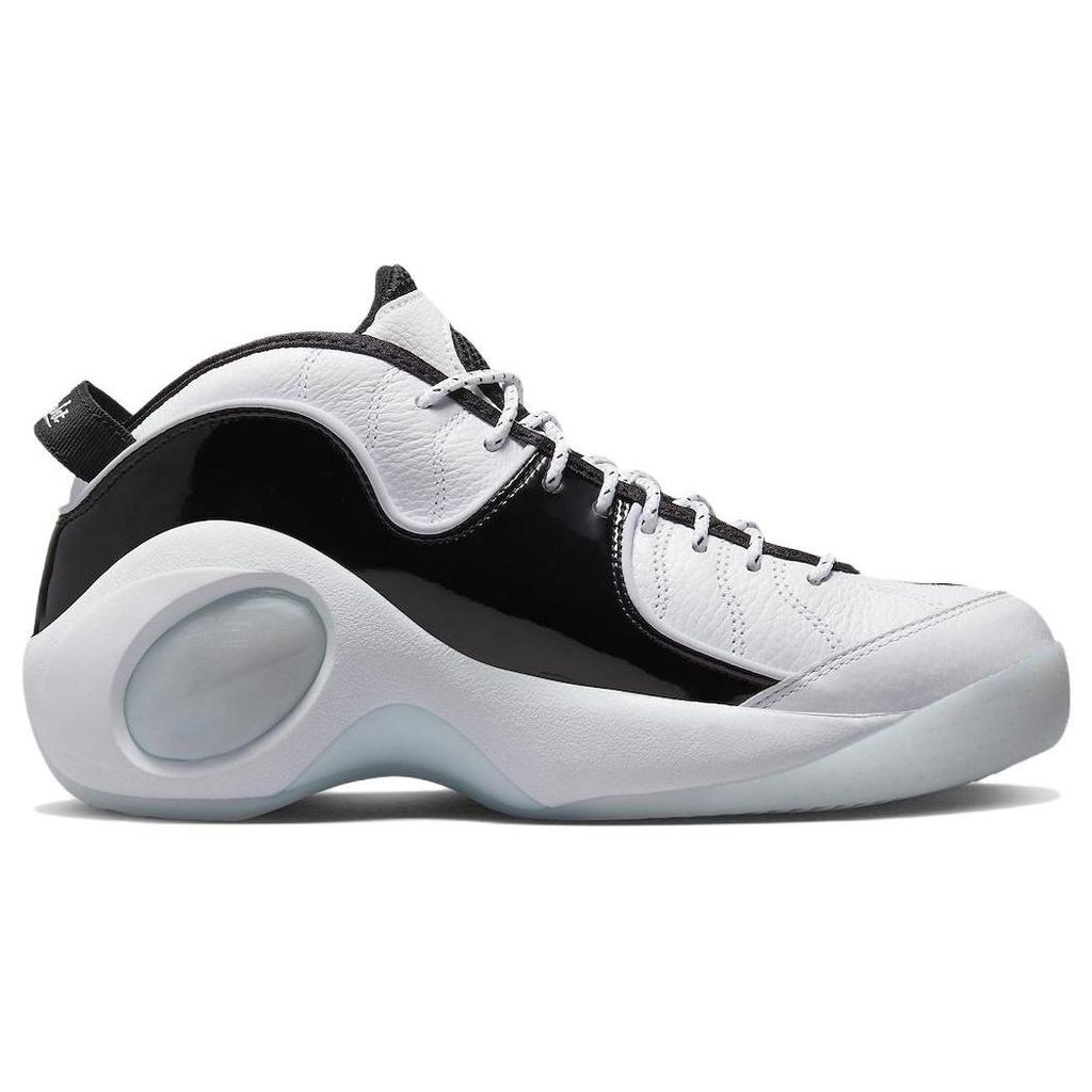 Nike Air Zoom Flight 95 Черные лакированные мужские кроссовки Белые многоцветные футбольно-серые DV0820-100