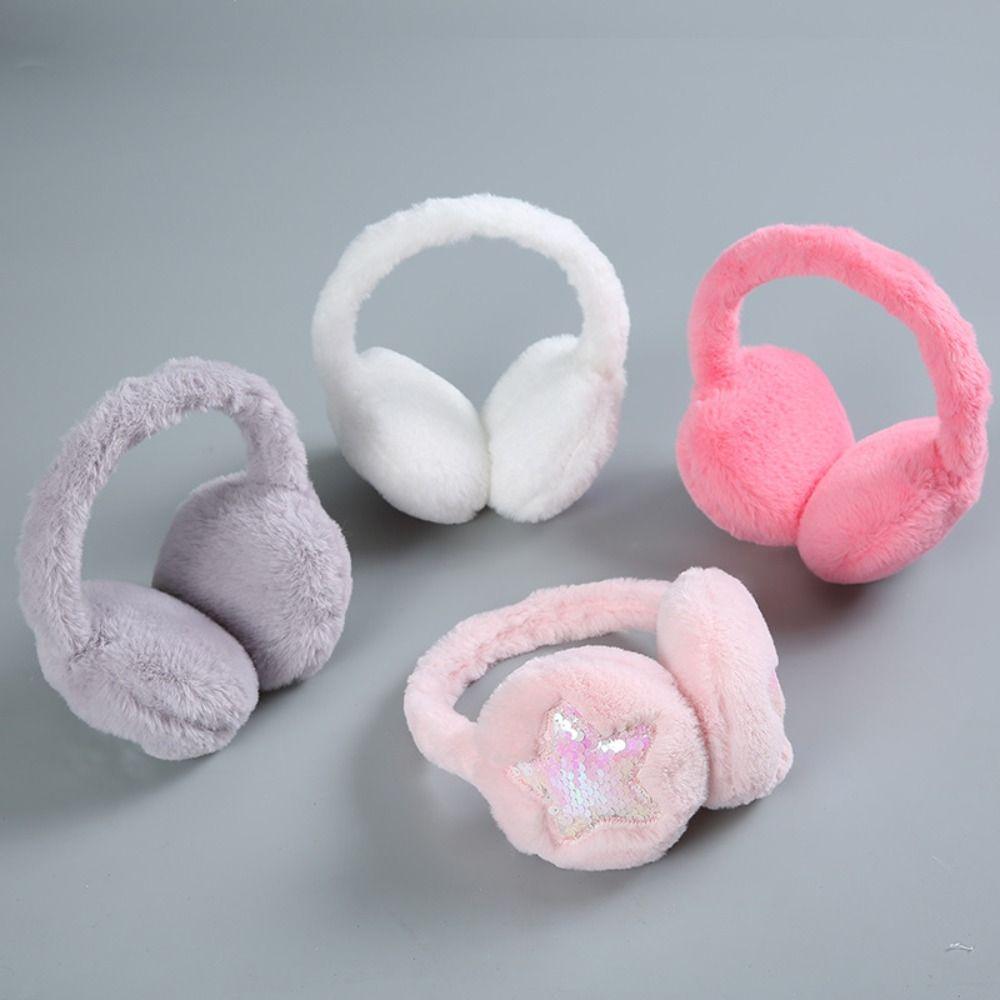 Thickening Ear Muffs Anti-Freeze Ear Cover Fashion Ear Warmer for Women Girls