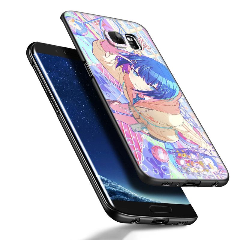 Game Project Sekai Black Silicone Phone Case For Samsung Galaxy S23 S21 S20 FE S24 S22 Ultra S10E S10 S9 S8 Plus