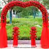 Silk Flower Arch for Weddings, Anniversaries, and Events - Decoration and Arrangement Stand