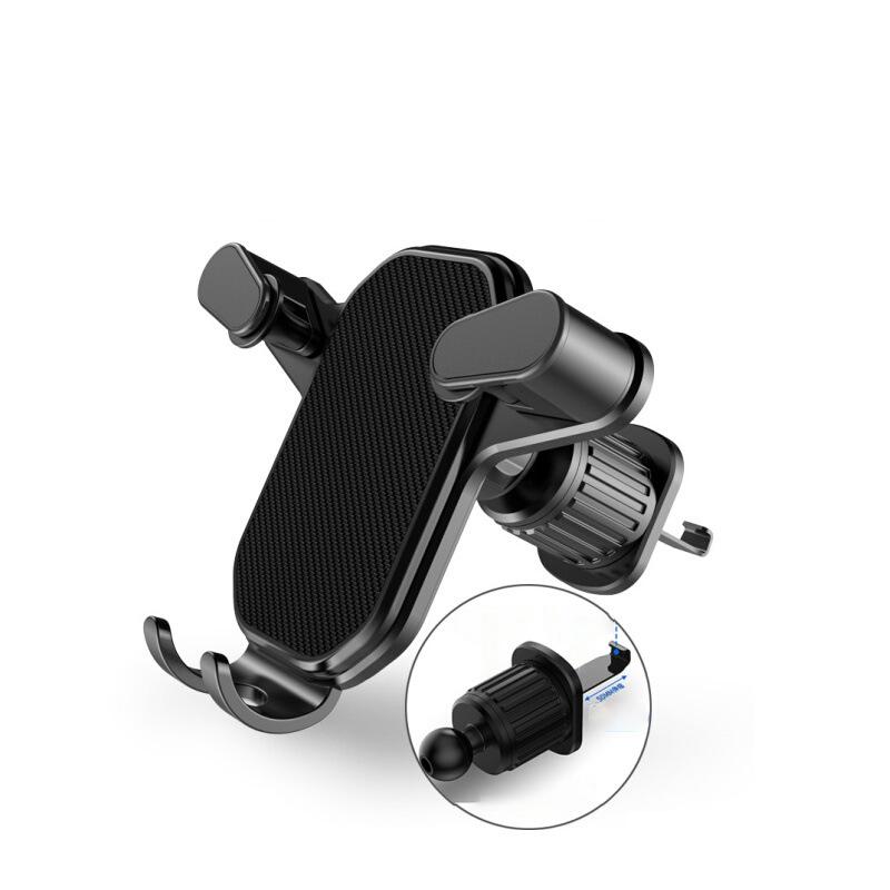 Автомобильный держатель для телефона, крючок для крепления на вентиляционное отверстие салона, универсальная мобильная поддержка для салона автомобиля, кронштейн для iPhone Xiaomi