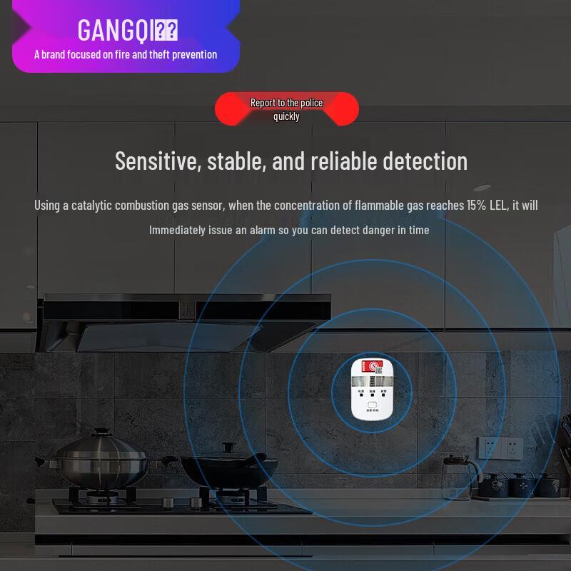 Gangqi GS870D Home Combustible Gas Leak Detector