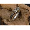 Silver Thorn Open Adjustable Ring for Men and Women, Fashionable, Simple, Personalized Retro Ring