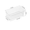 Transparent Box Storage Organizer Desk Plastic Container Drawer Organizer Table Jewelry Box Makeup Organizer Boxes