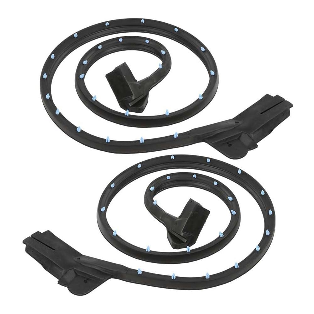 Новый уплотнитель погоды Полный комплект уплотнителей Подходит для Corvette C4 Купе 5.7L 1984-1989