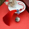 1 шт. брелок модные товары для рукоделия новые подвесные украшения диффузор дворцовый колокольчик кисточки металлический медальон кулон