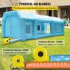 Inflatable Spray Booth Car Paint Tent 8.5 x 4.6 x 3 m Filter System 2 Blowers