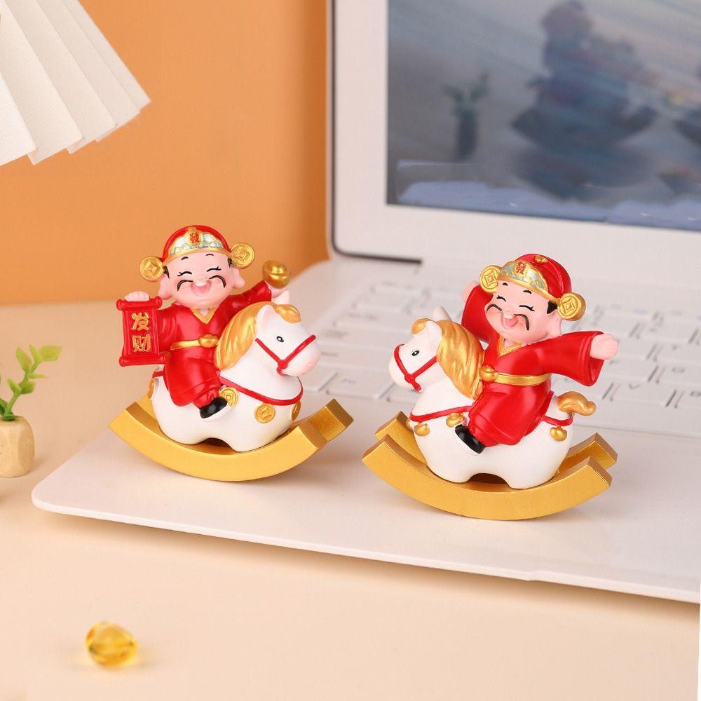 Year of The Horse 2026 Horse Year Figurines Resin Horse Statue Office Decoration