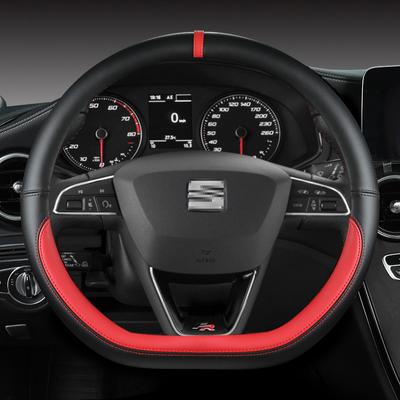Для Seat Leon Cupra R Leon ST Cupra Leon ST Cupra Ateca Cupra Ateca FR автомобильный чехол на руль из искусственной кожи автоаксессуары