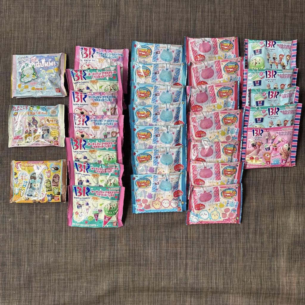 [USED] Bandai Assorted Gummy Candy 29 Packs