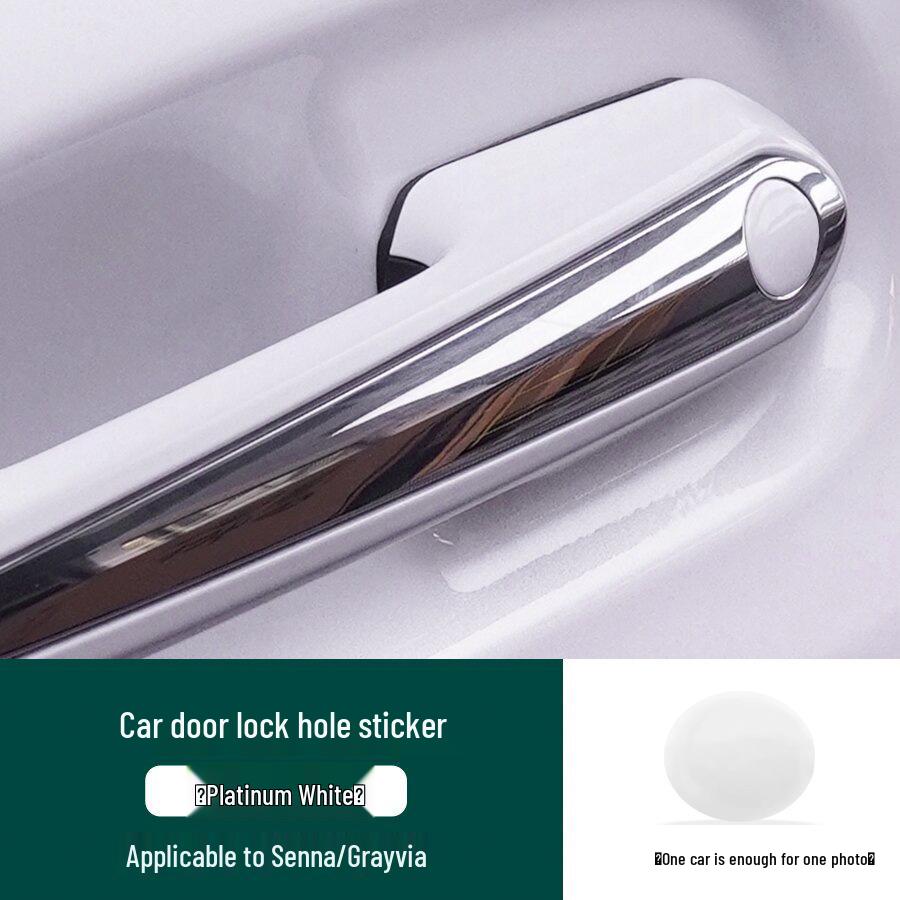 Hot-Selling Sienna/Granvia Car Door Keyhole Protection Stickers