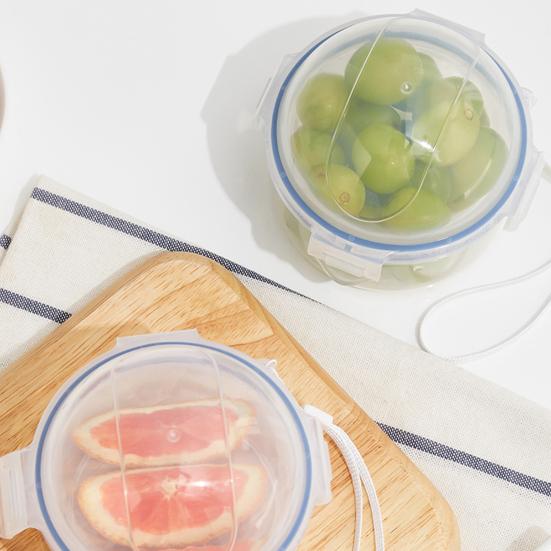 Ящик для хранения фруктов в форме яблок, прозрачный полипропиленовый пищевой ящик для хранения холодильника, кухонный инструмент