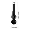Creative Adjustable Slide Coffee Scoop 2-in-1 Function Portable Protein Powder Spoon Leakproof Measuring Spoon Travel